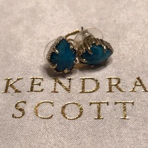 Kendra Scott Aqua Tessa Earrings